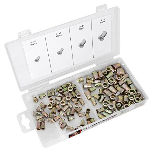 Performance Tool    W5251    120Pc Sae Threaded Rivet Asmt