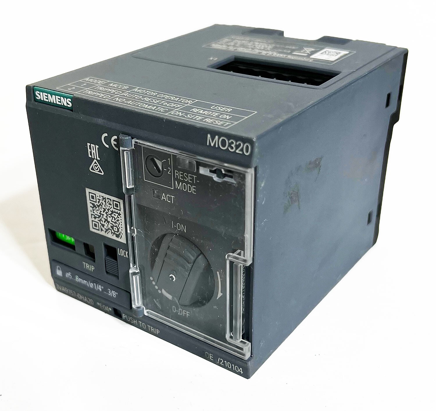 Siemens MO320 3VA9157-0HA20 3VA11 Circuit Breaker Motor Operator E/210104