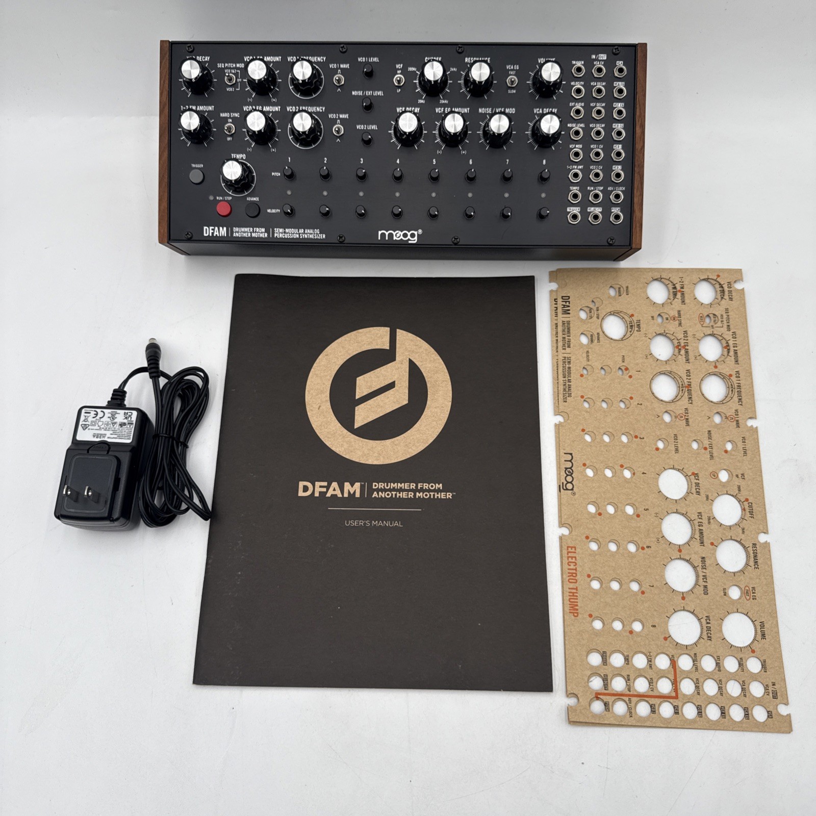 Moog Drummer From Another Mother (DFAM) Semi Modular Percussion Synthesizer!!!!