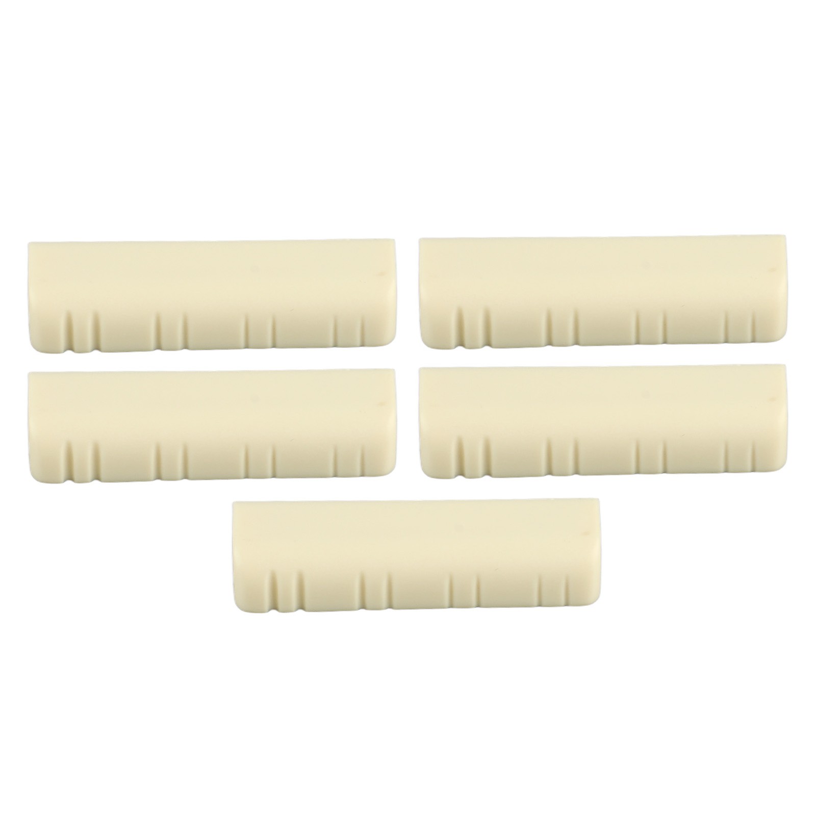 5Pcs Mandolin Bridge Nut 8 String Plastic 3.5cm Universal Instrument Accessory