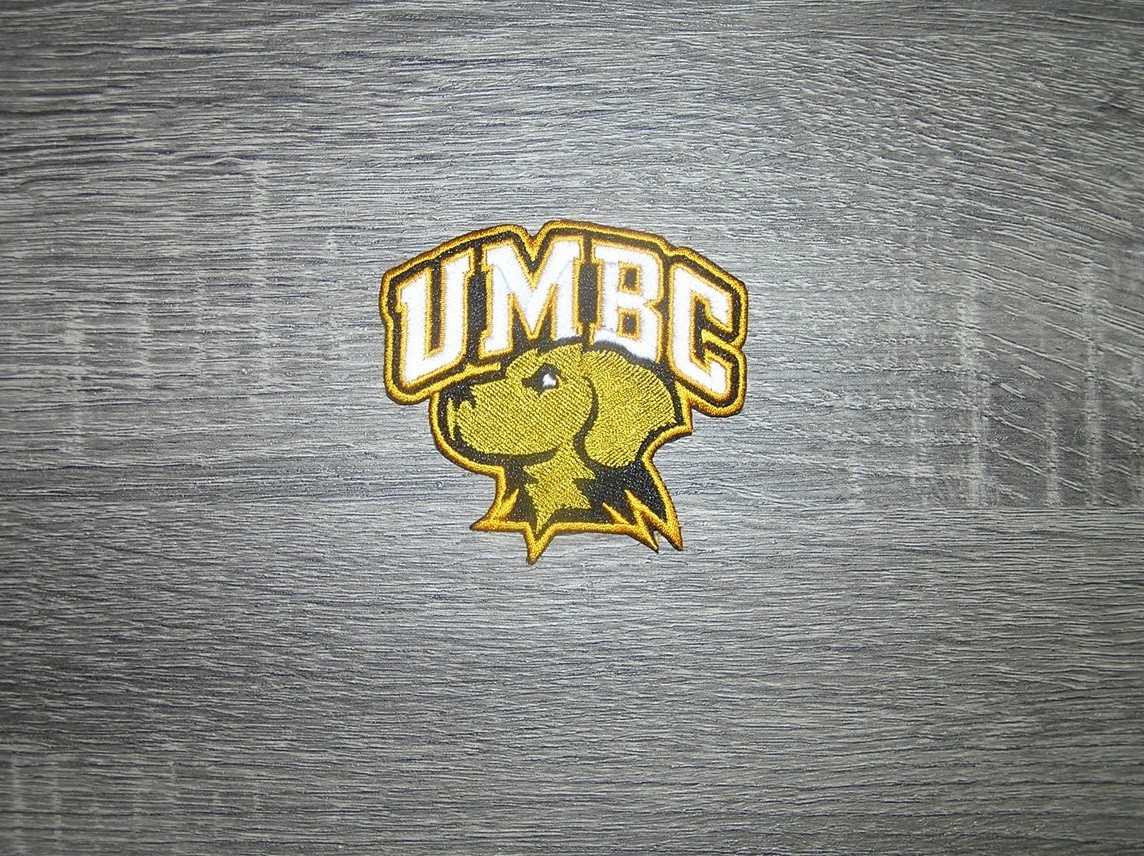 UMBC Retrievers University of Maryland Baltimore College Iron On Patch 3" x 3"