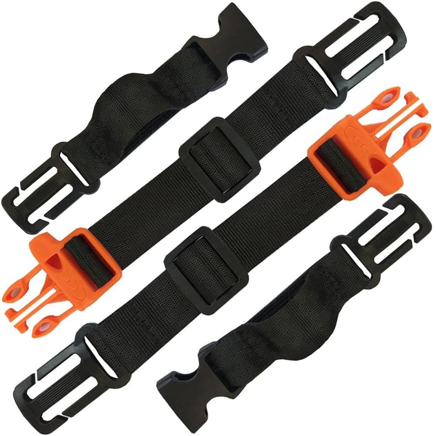 2 PCS Backpack Chest Strap Adjustable Sternum Strap Chest Belt Suitable for W...