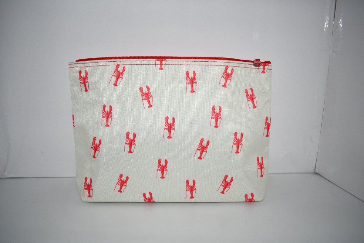 Thirty One Zipper Pouch in Little Lobsters NWT