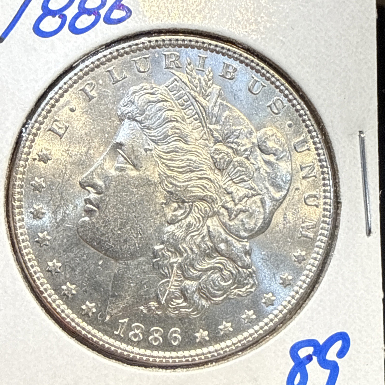 1886-P Morgan Dollar 90% Silver