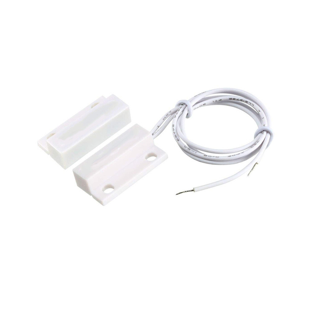 20 Pack White Door Window Security Alarm Contact Surface Reed Home Switch Sensor