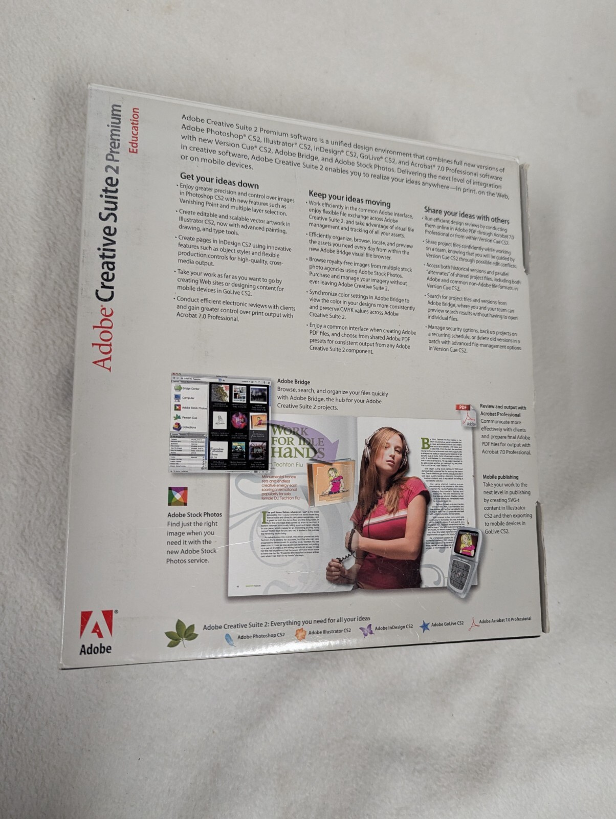 Adobe Creative Suite 2 Premium for Macintosh Mac w/ Serial Number - Complete!