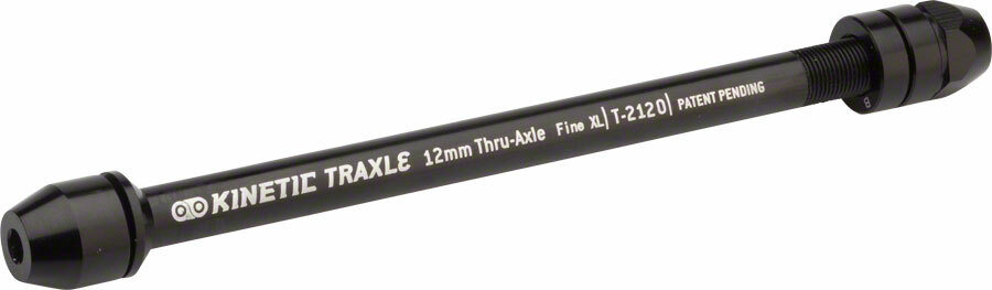 Kinetic Thru Axle Fine XL M12 x 1mm Pitch 195mm Length fits Santa Cruz