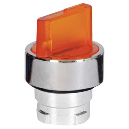Dayton 30G291 Shorthandselectswtch, Illum, Ylw, 2Pos, 22Mm