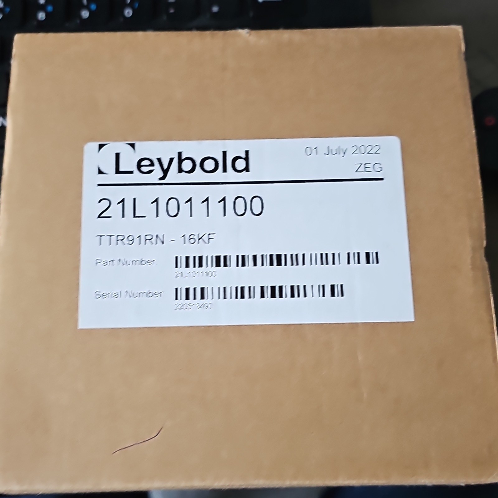 Leybold sensor TTR91RN-16KF