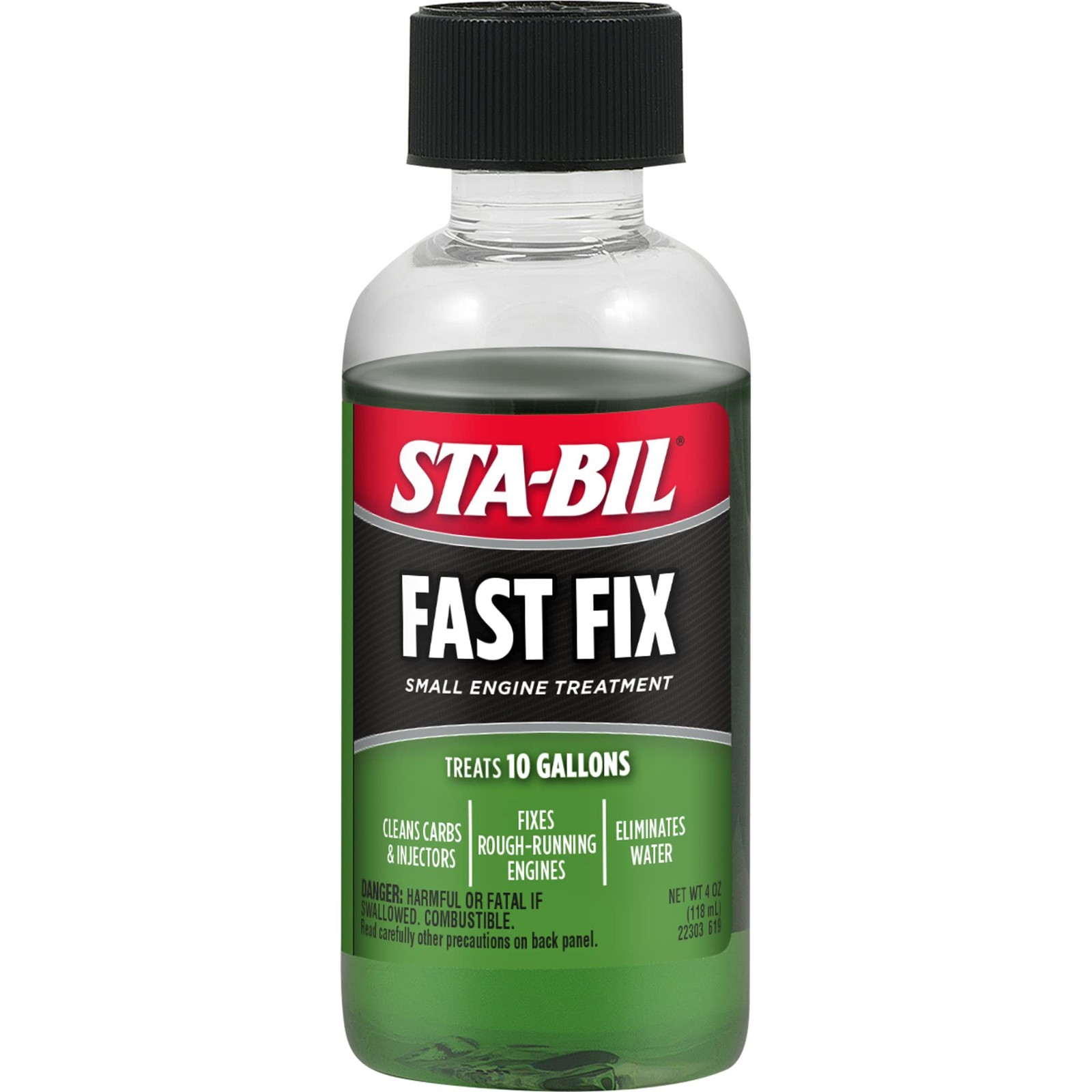 STA-BIL 22303 Fast Fix Small Engine Treatment Cleans Carbs & Injectors 4 oz