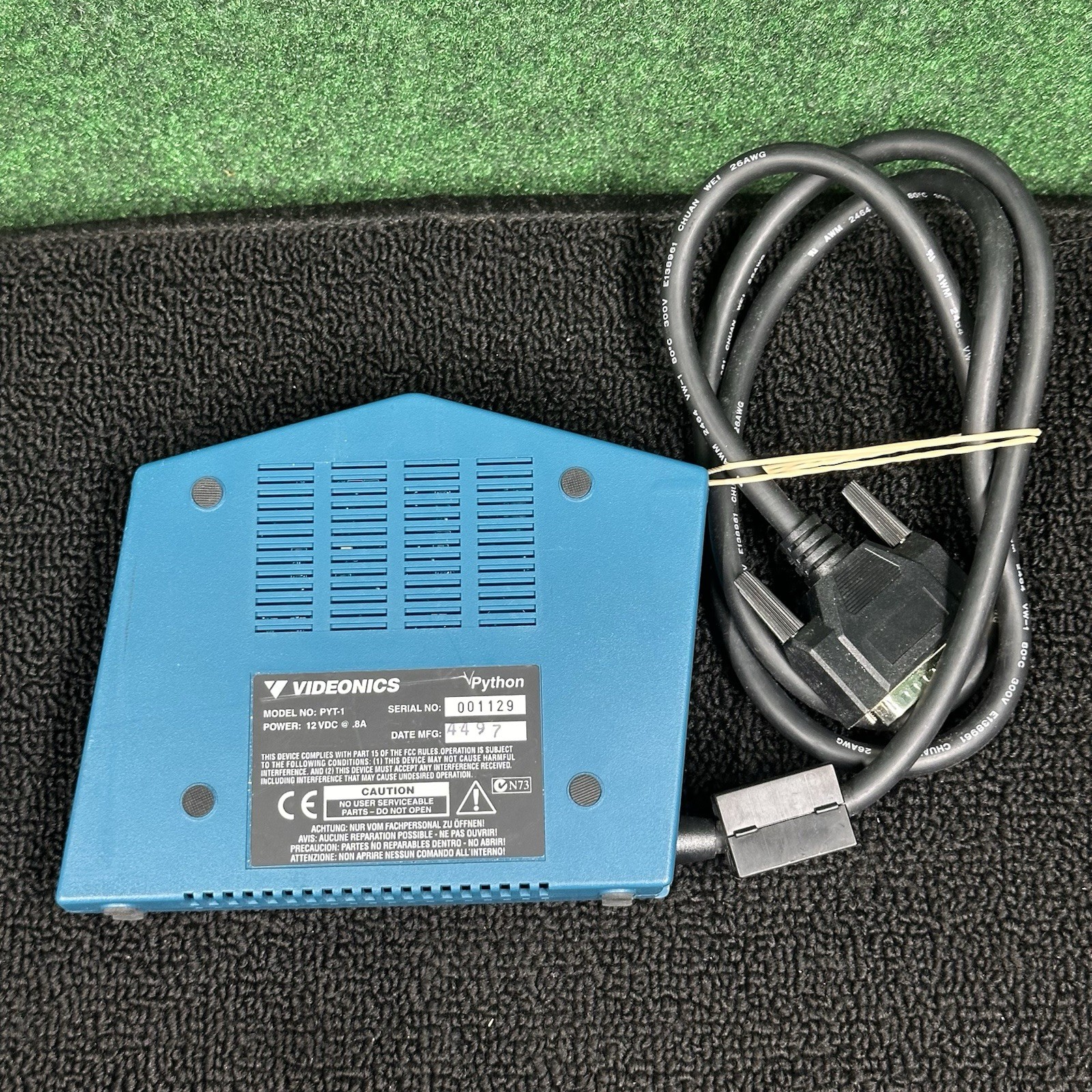 Vintage Gaming Videonics Python Video Capture Card
