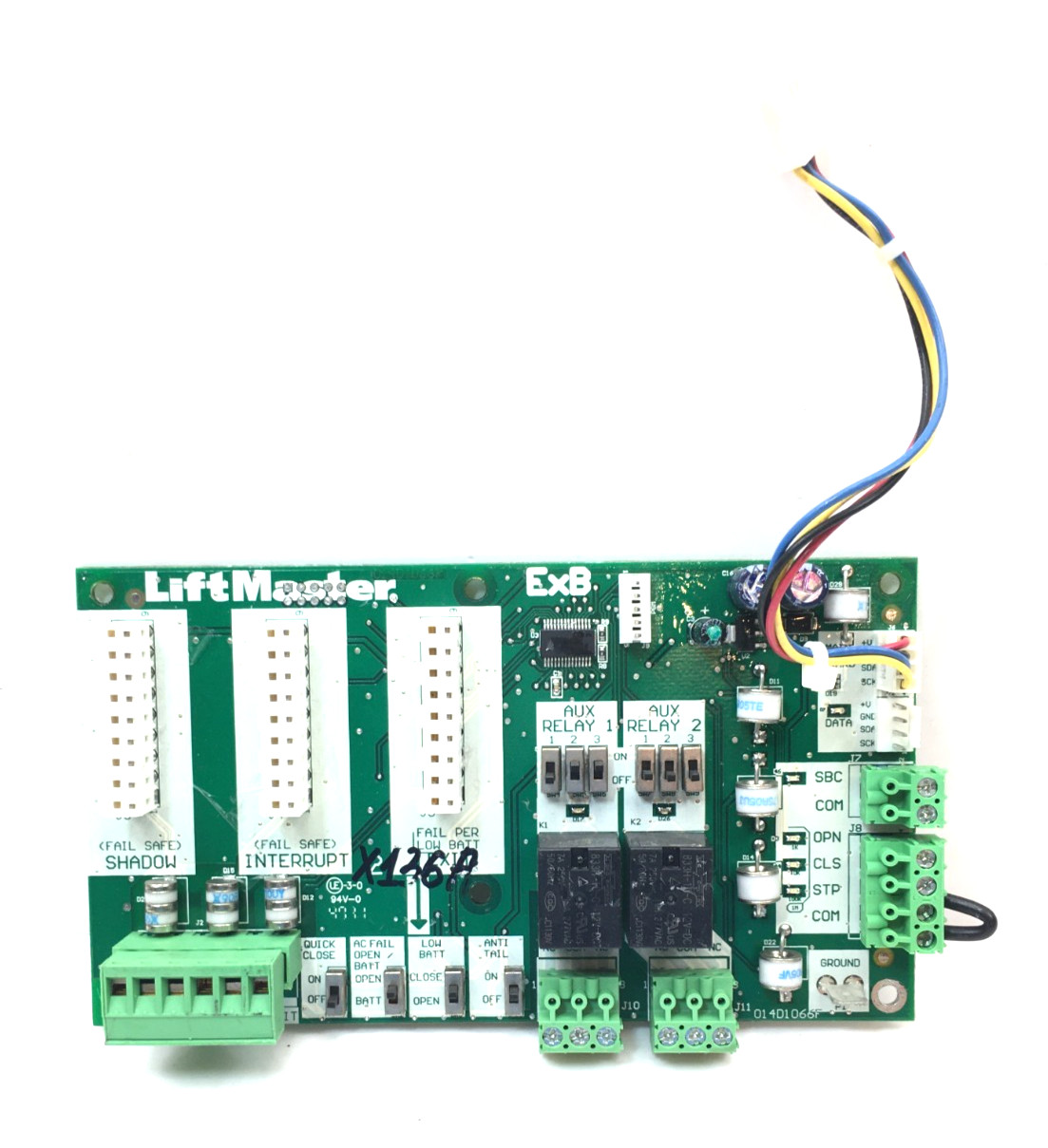 LiftMaster 014D1066F Control Board used #X136A
