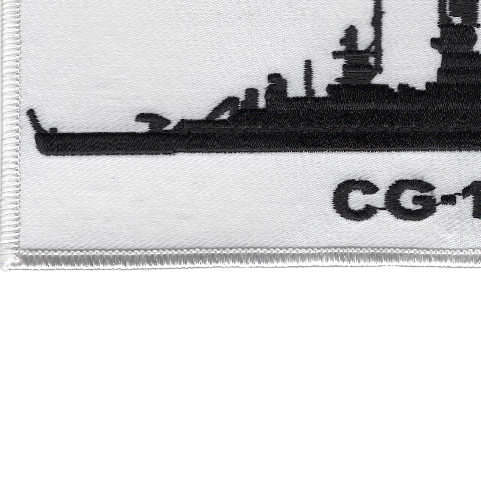 USS Leahy CG-16 Silhouette Patch