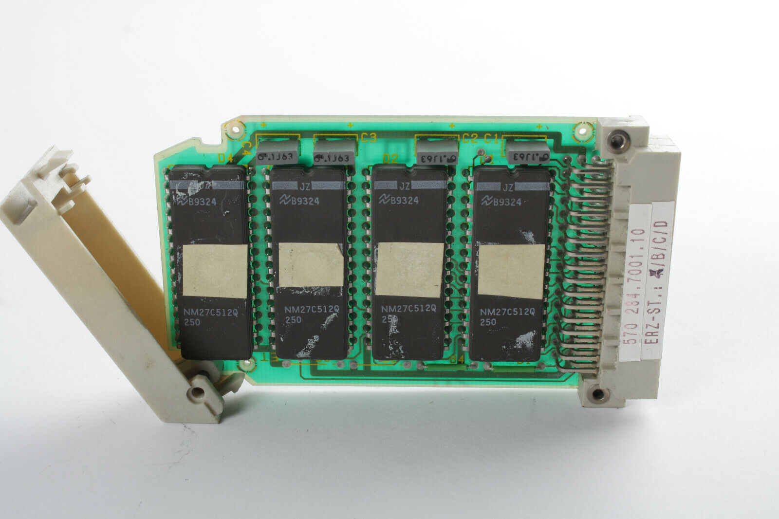 Siemens Sinumerik 800 6FX1128-4BC00 Eprom Module 256KB with 4X27512 Unprogrammed