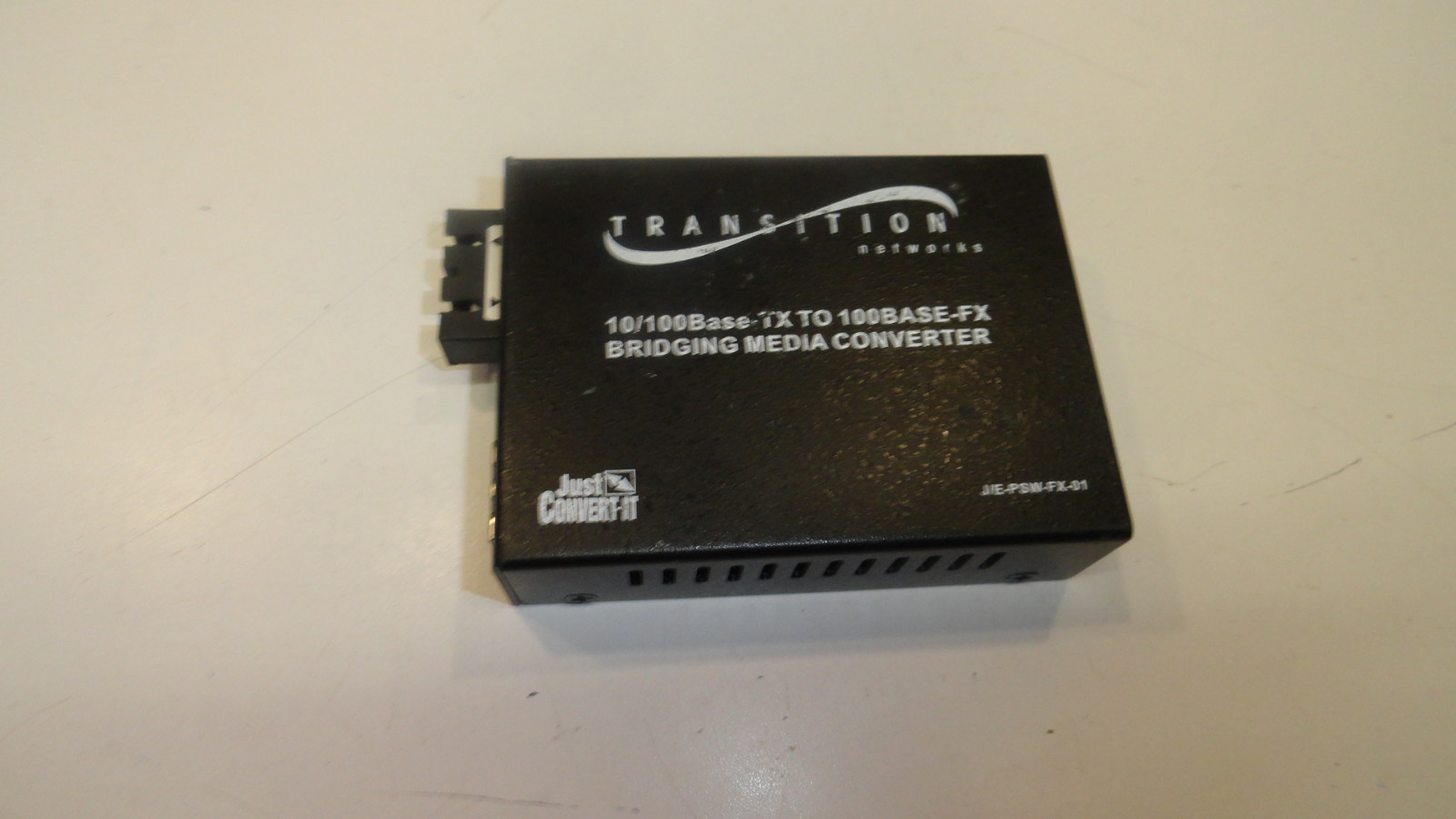 Transition Networks 10/100Base-TX to 100Base FX Bridging Media Converter Module