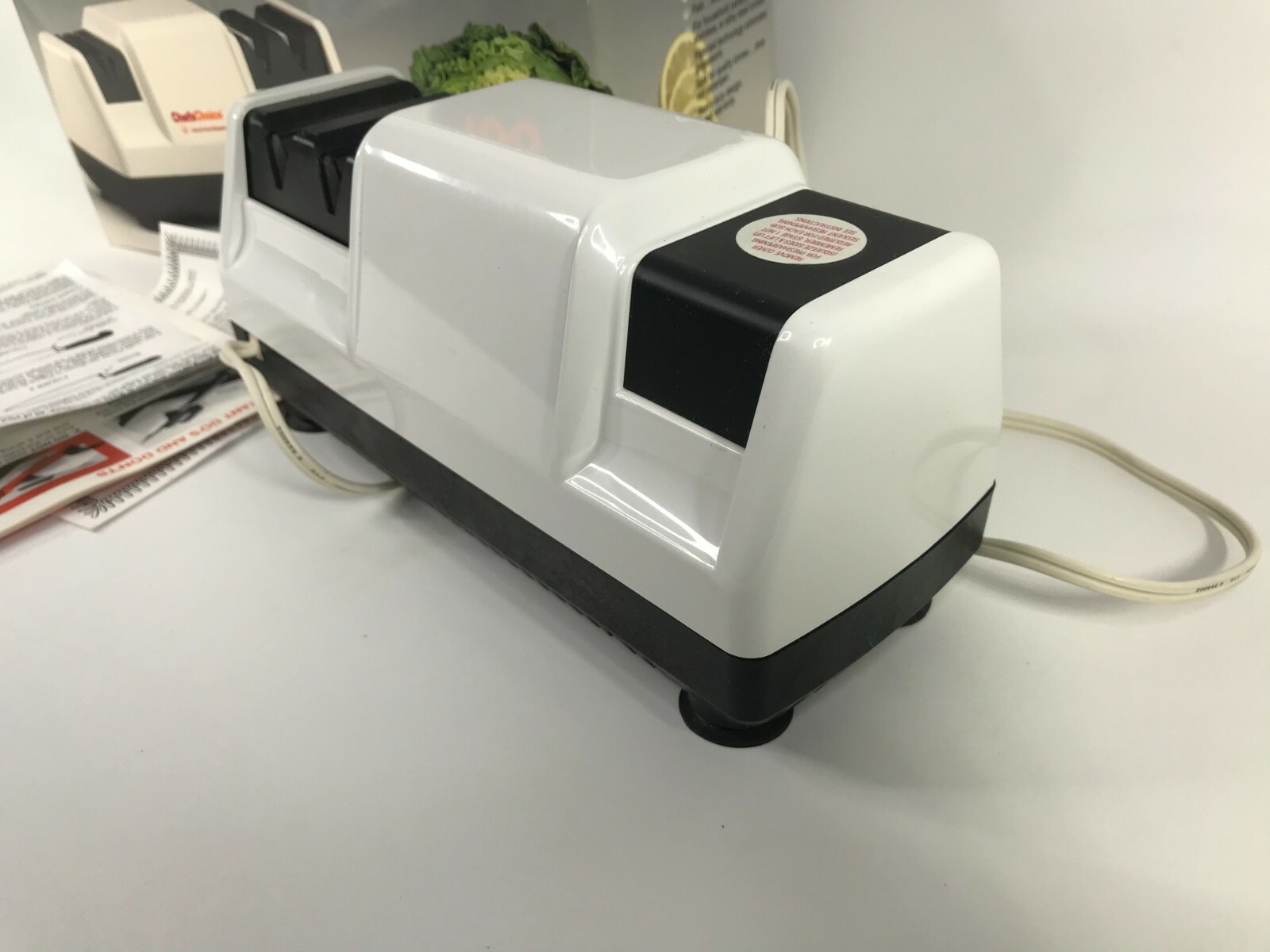 Chef's Choice diamond hone sharpener 100 - tested