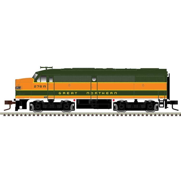 40005096 N-Scale Atlas Alco FA1 Large Numberboards - Sound and DCC GN #310A