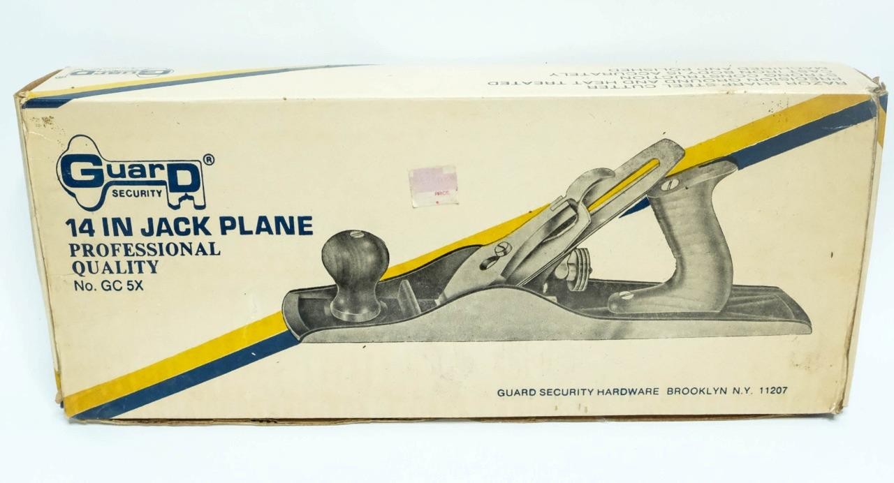 Guard Security 14" Jack Plane. NEW in box. - Brooklyn NY.