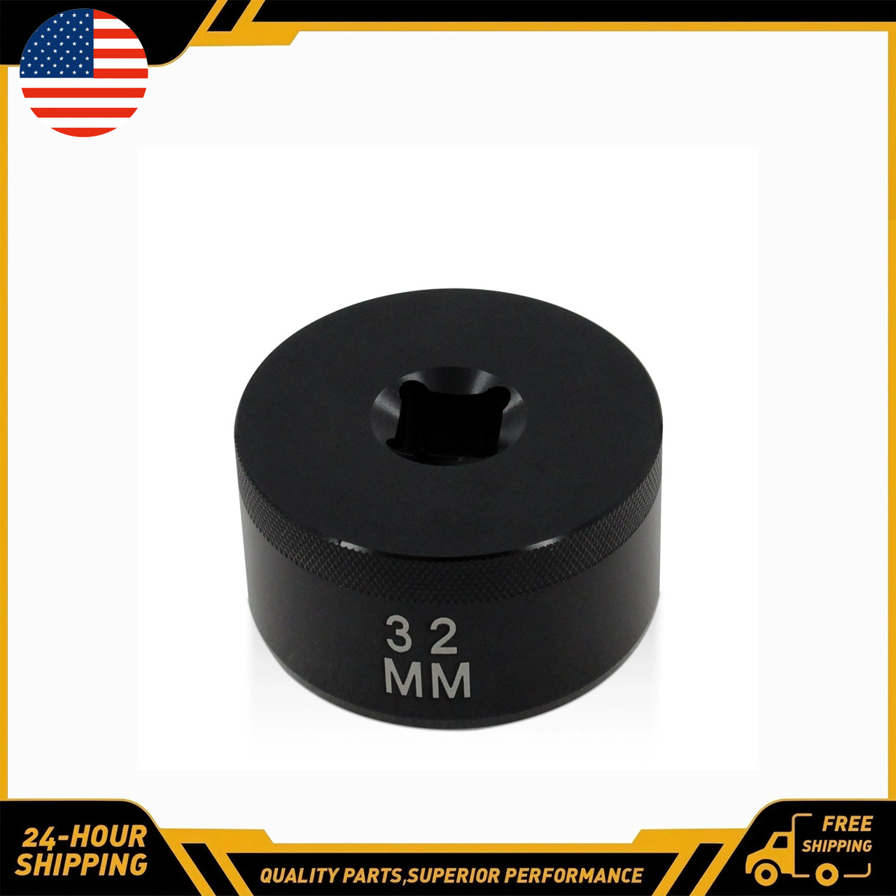 32mm Bike Fork Topcap Socket Tool for Fox 36 38 40 Suspension 3/8" Ratchet Drive