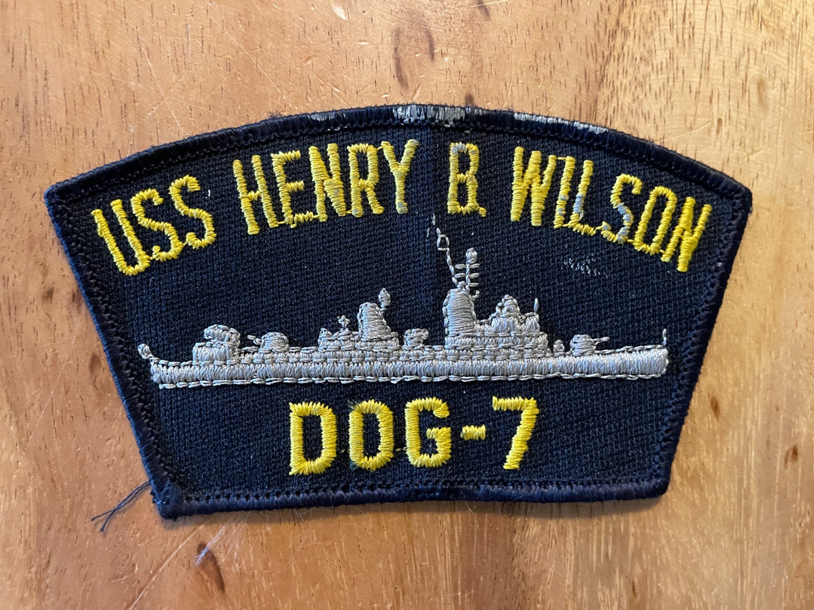 USS Henry B Wilson DOG 7 US Navy Destroyer Patch
