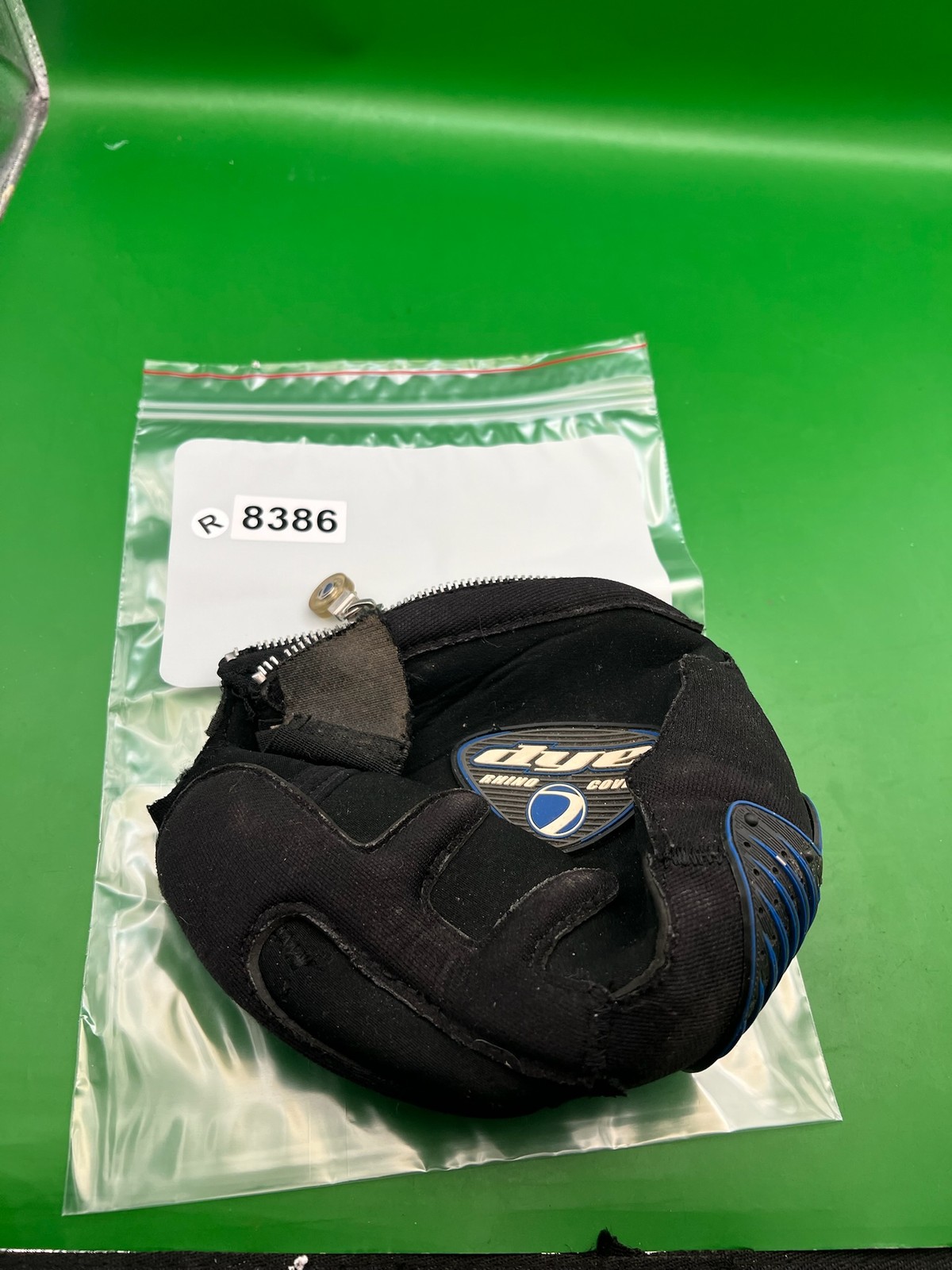 Dye Rhino HPA Tank Cover Black Blue Neoprene Zipper