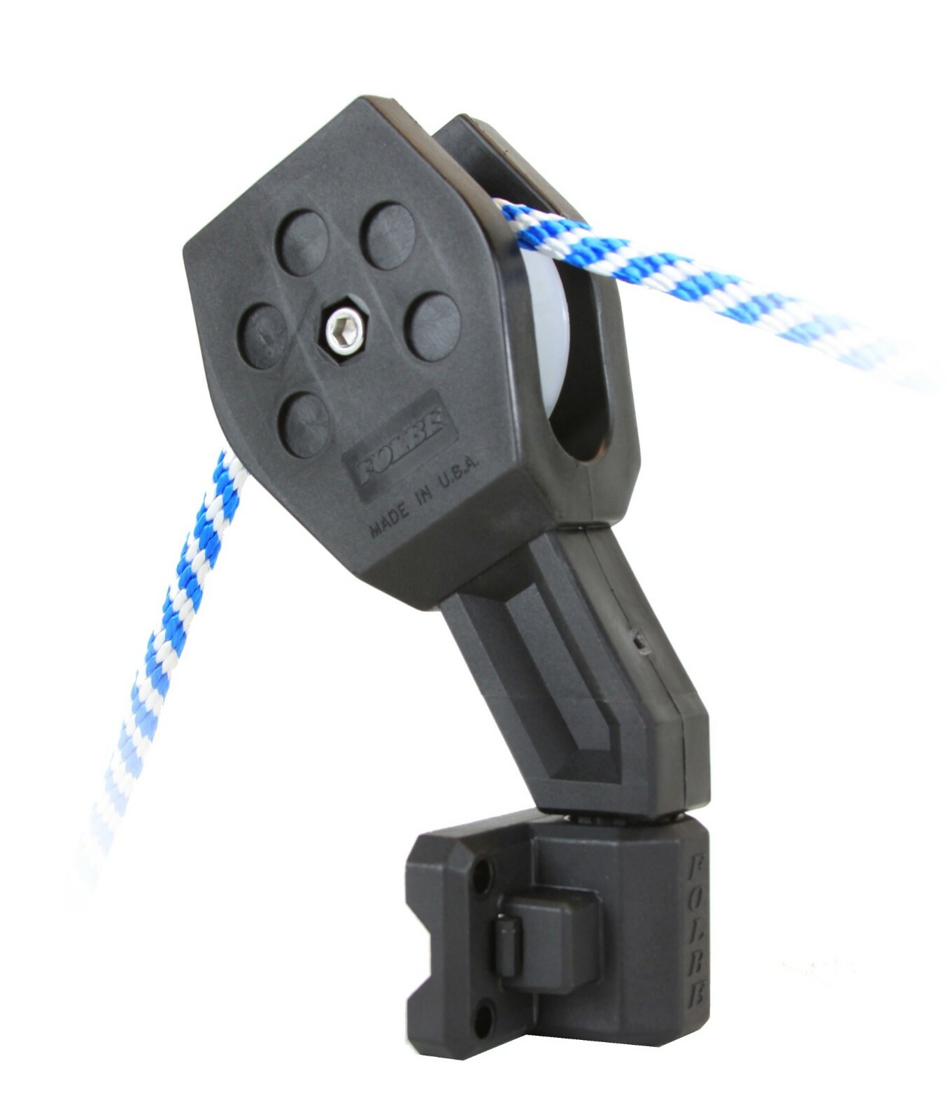 Folbe F011S - Removable Boat Pulley with Side Mount