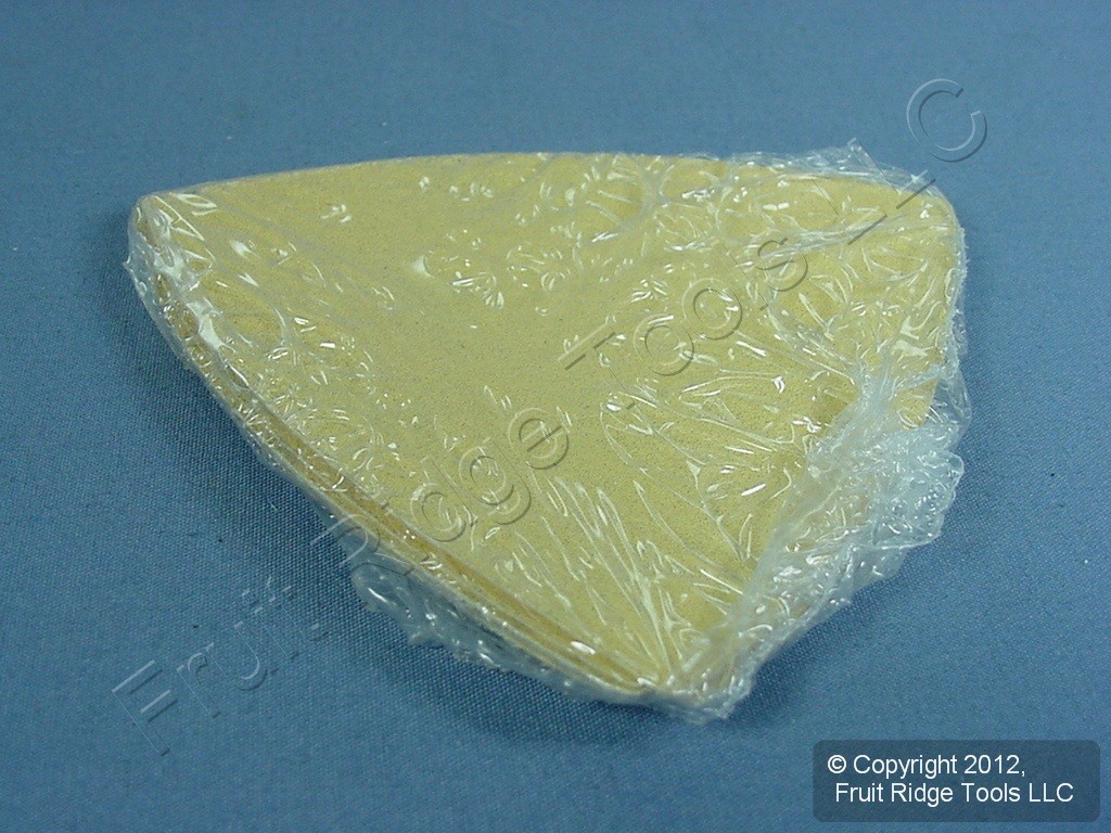 5 USA Made Hook and Loop Imperial Blades 180 Grit Triangle Sandpaper 5TSP180