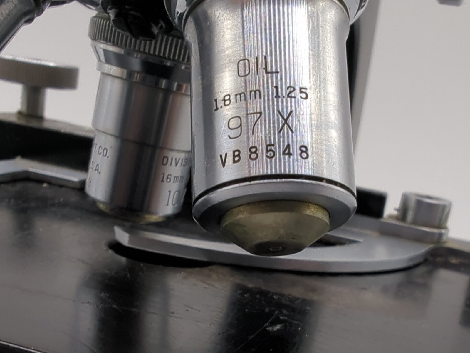 Vintage Bausch & Lomb Mono Microscope