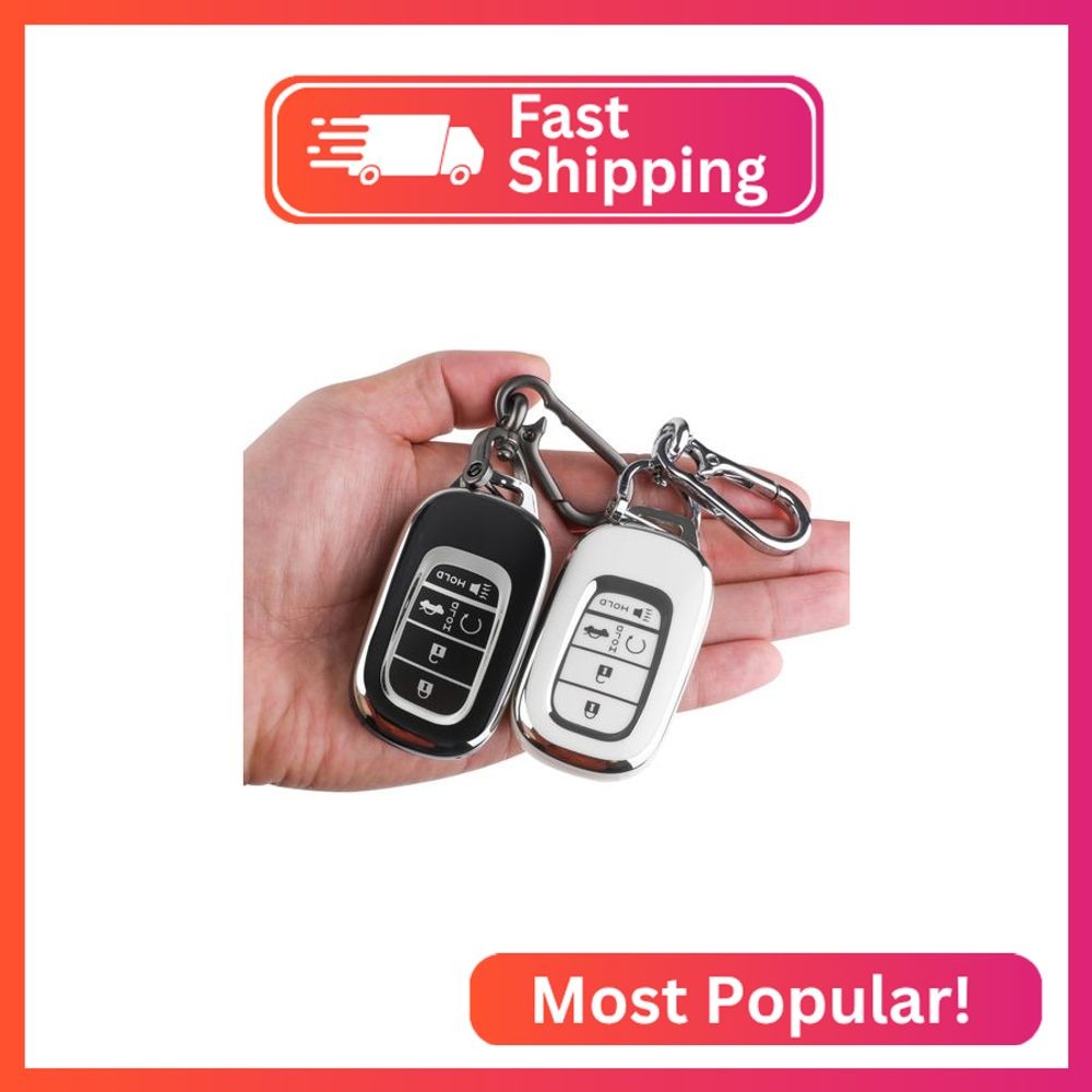 Kyhodsgn Key Fob Cover for Honda 2022 2023 2024 Accord Civic Pilot - TPU Key Cas