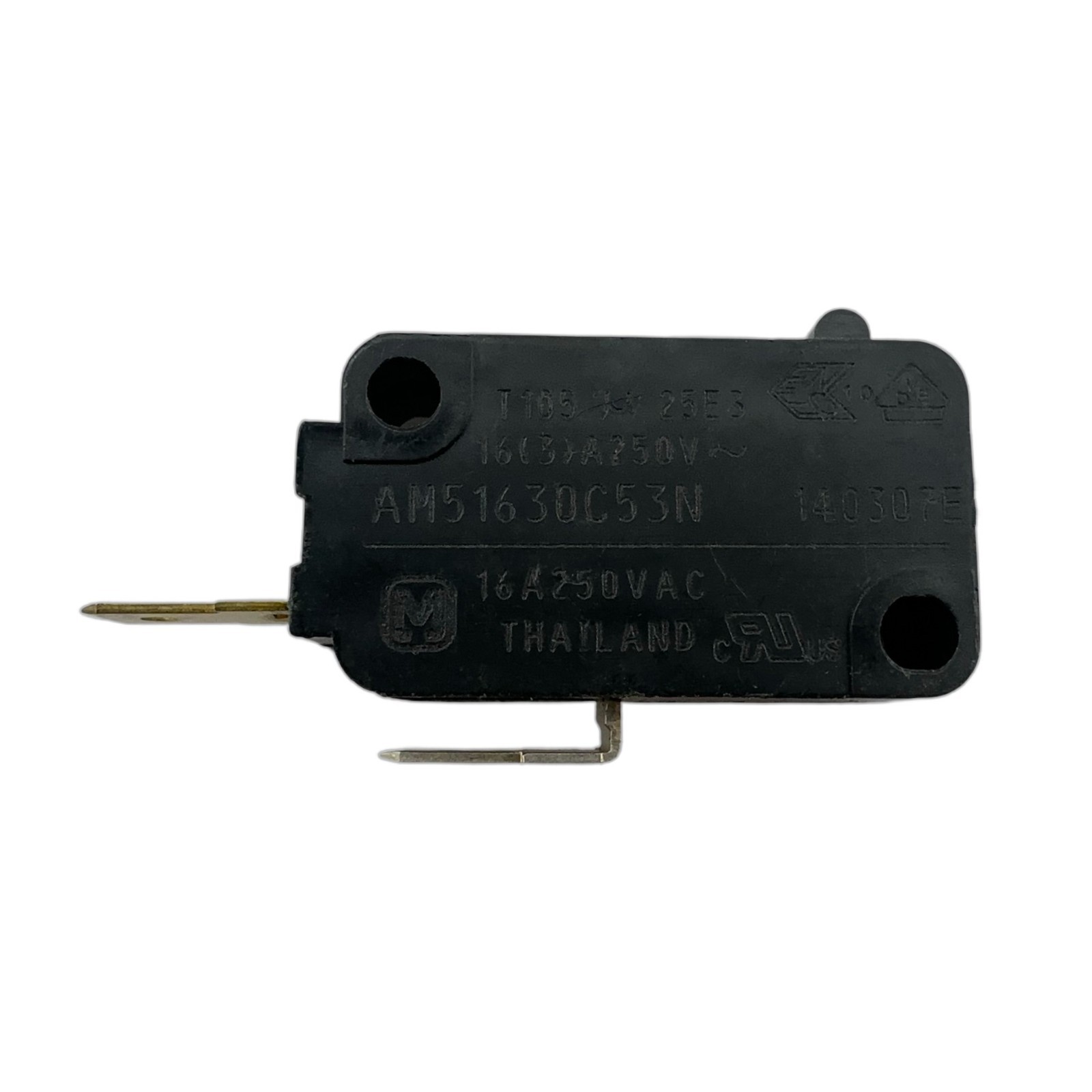 Matsushita AM51630C53N 2-Pin Limit Micro Switch 16A 250VAC Normally Open