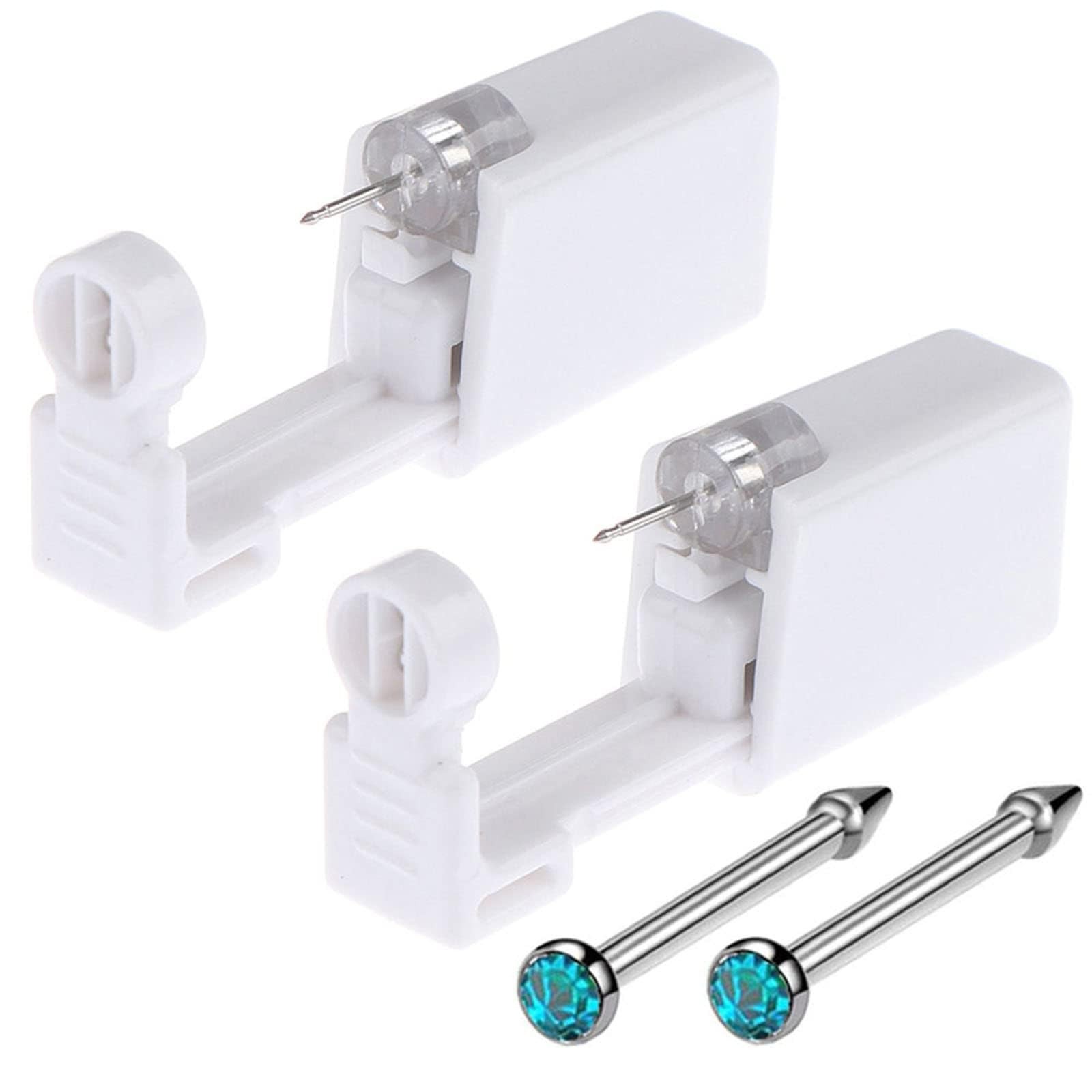 Nose Piercing 2 Pack Self Nose Piercing Kit Unit Disposable Nose Piercin