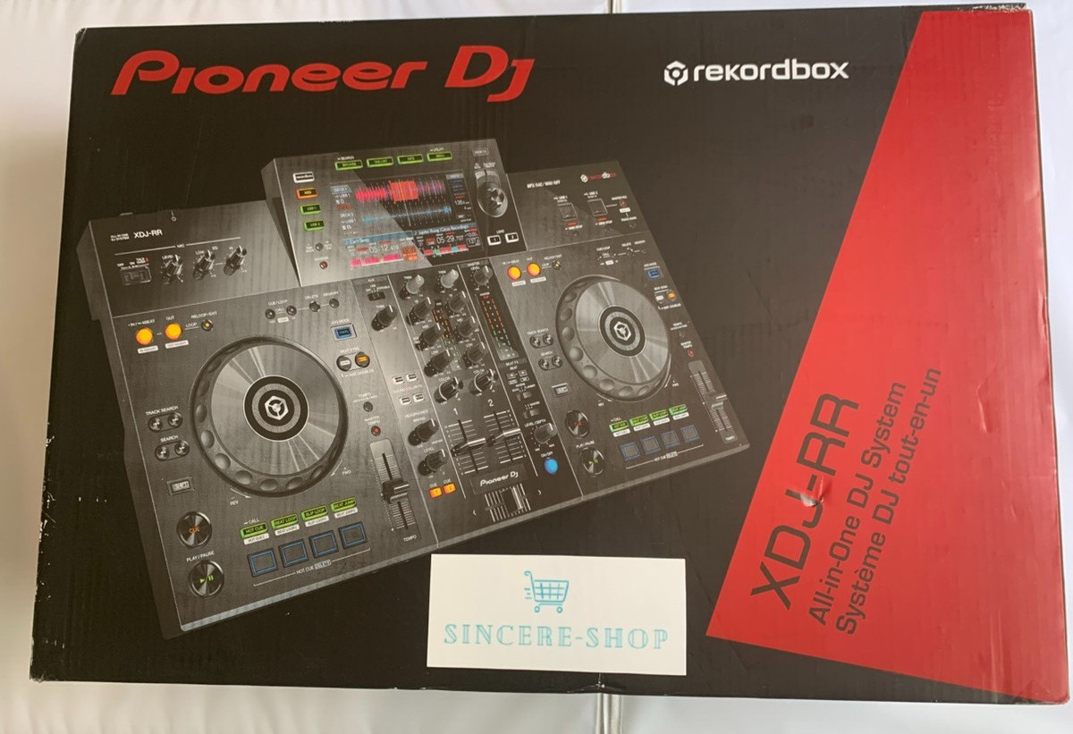 Pioneer DJ XDJ-RR 2ch All In One DJ System 7 Inch Large Color Display Black