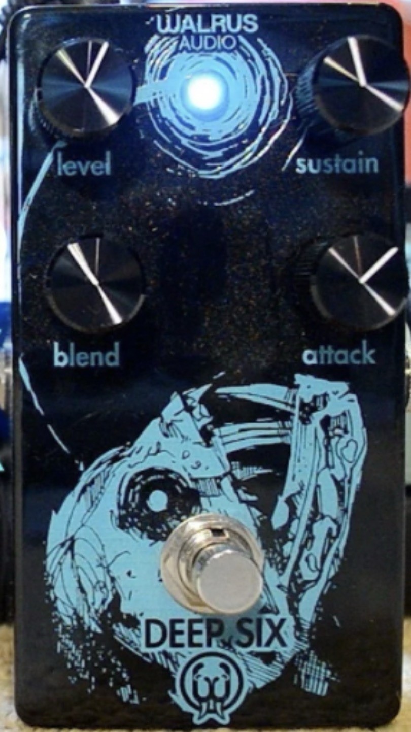 Walrus Audio Deep Six Compressor - Limited Edition Angler Fish