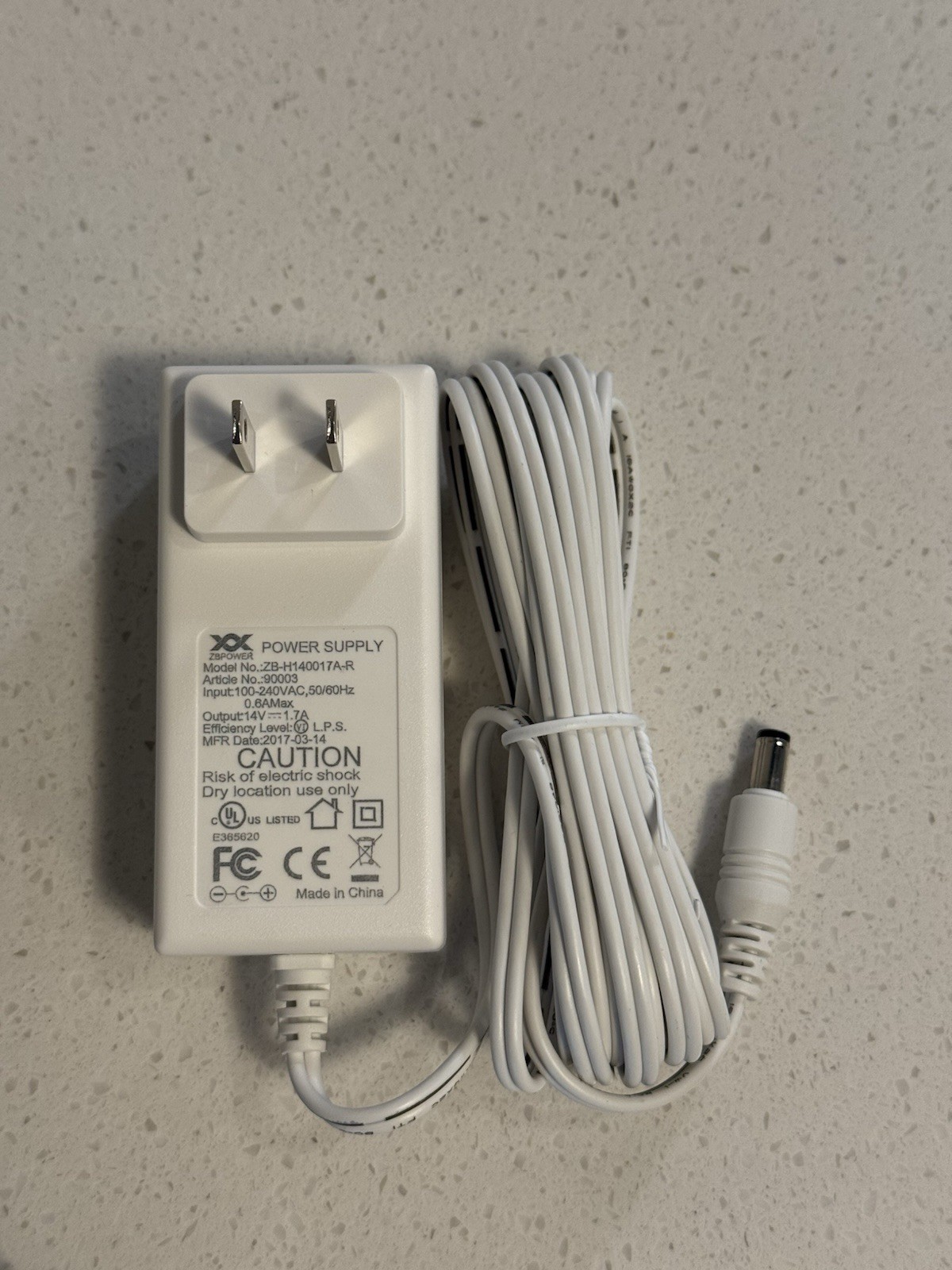2GIG Replacement AC2 Power Supply Barrel Connector 2GIG-AC2-PLUG