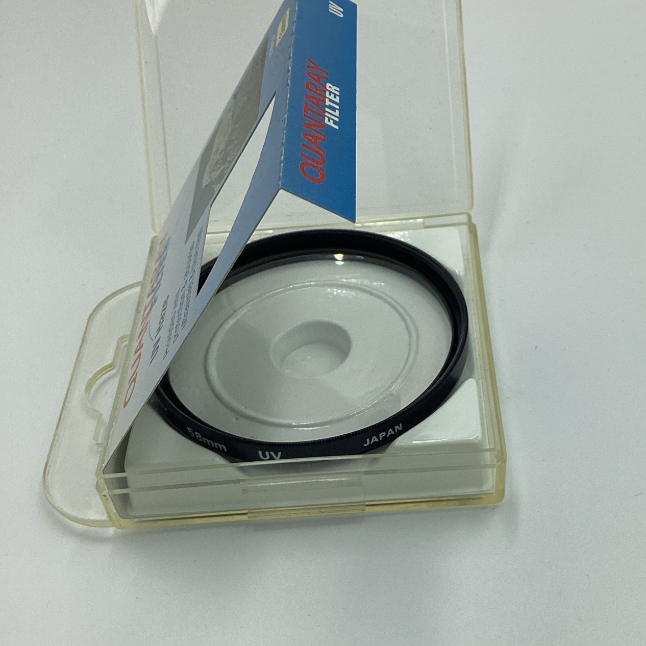 Quantaray UV Haze (241662014) 58 mm Filter NEW OPEN BOX