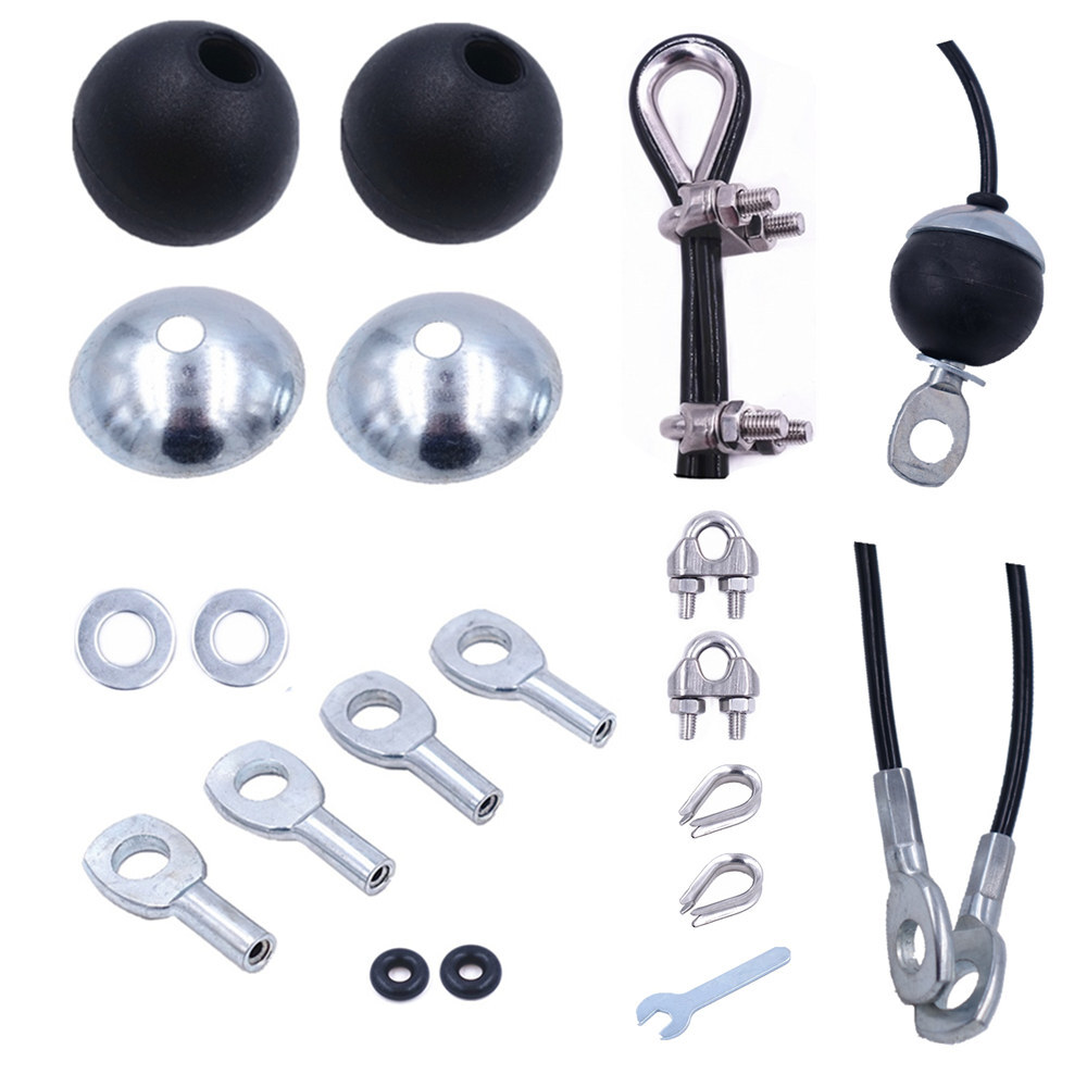 Gym Machine Accessories Replacement Parts 5/6mm Cable Ball Stopper Components