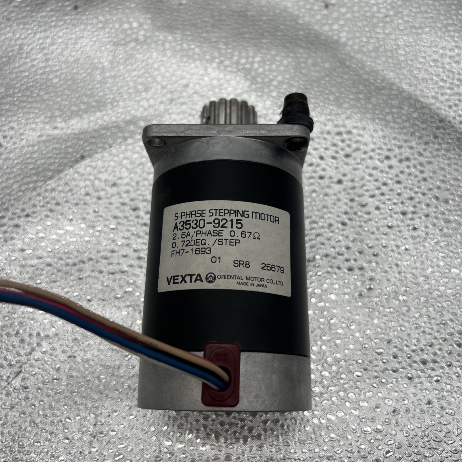 Vexta 5 Phase Stepping Motor, A3530-9215, 2.6A/Phase