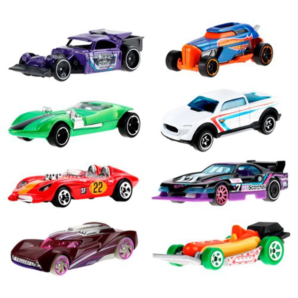 Hot Wheels Netflix Let's Race 8-Pack