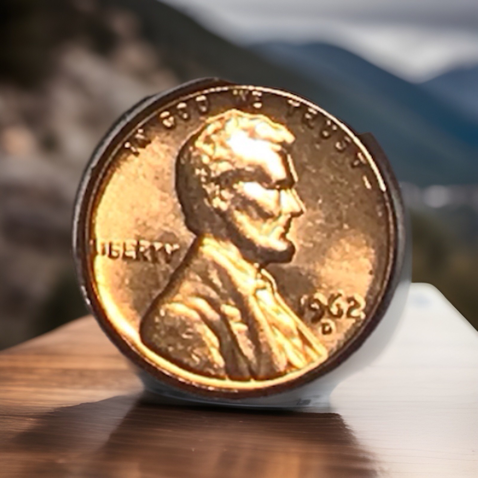 1962 D Lincoln Memorial Cent Uncirculated/ Free Shipping