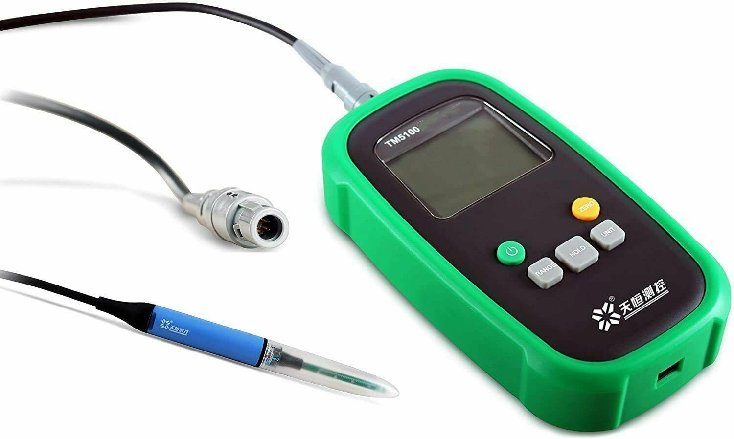 Gauss Meter Permanent Magnet Tesla Meter Gaussmeter With Radial Hall probe 5%