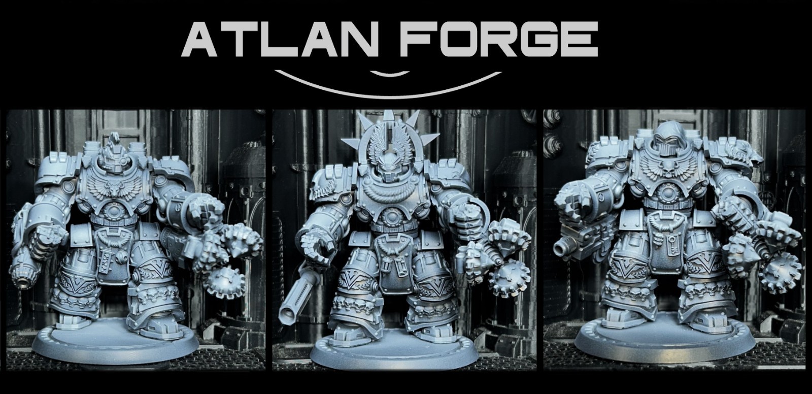 Angelic Warhulks (Atlan Forge/Tabletop Game Miniatures/Compatible w/ 40K)