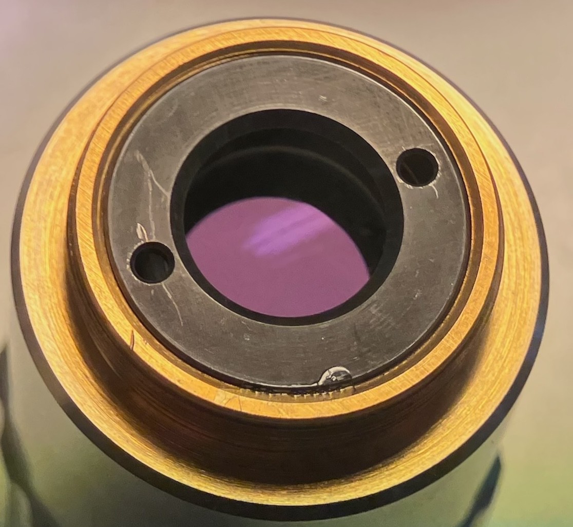 Mitutoyo M Plan Apo NIR 5x microscope objective