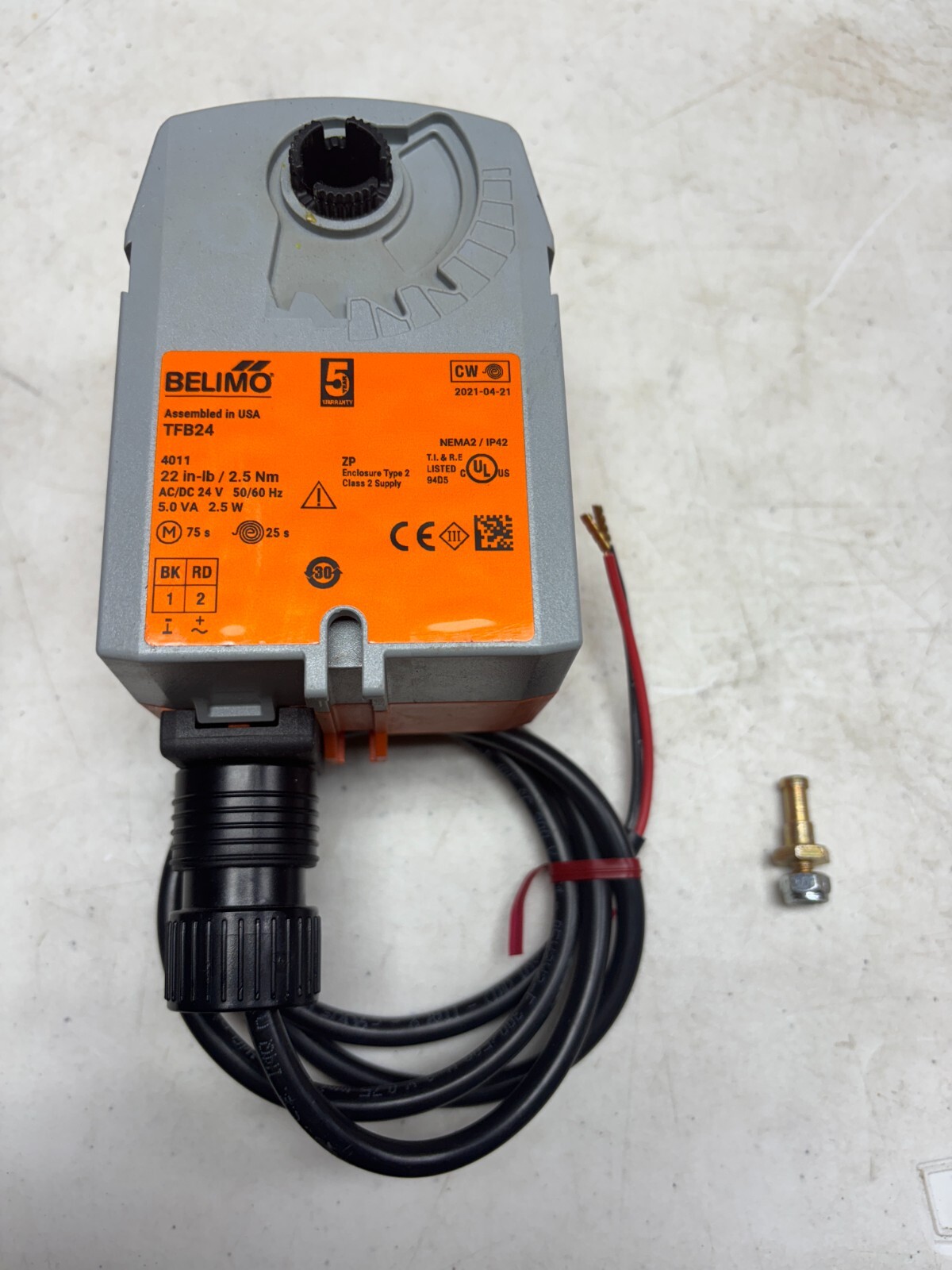 Belimo TFB24 Damper Actuator