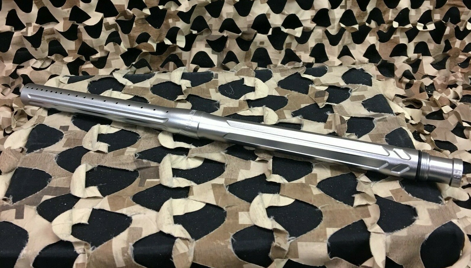 NEW HK Army 15" XV One Piece Barrel - Autococker - Dust Pewter-.689