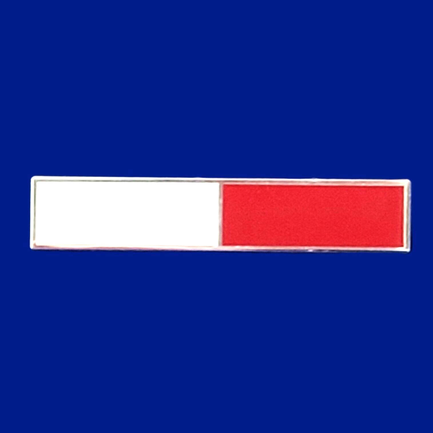 Achievement Award Pin: 5/16" x 1-3/4", Silver-Nickel Plated, #2008
