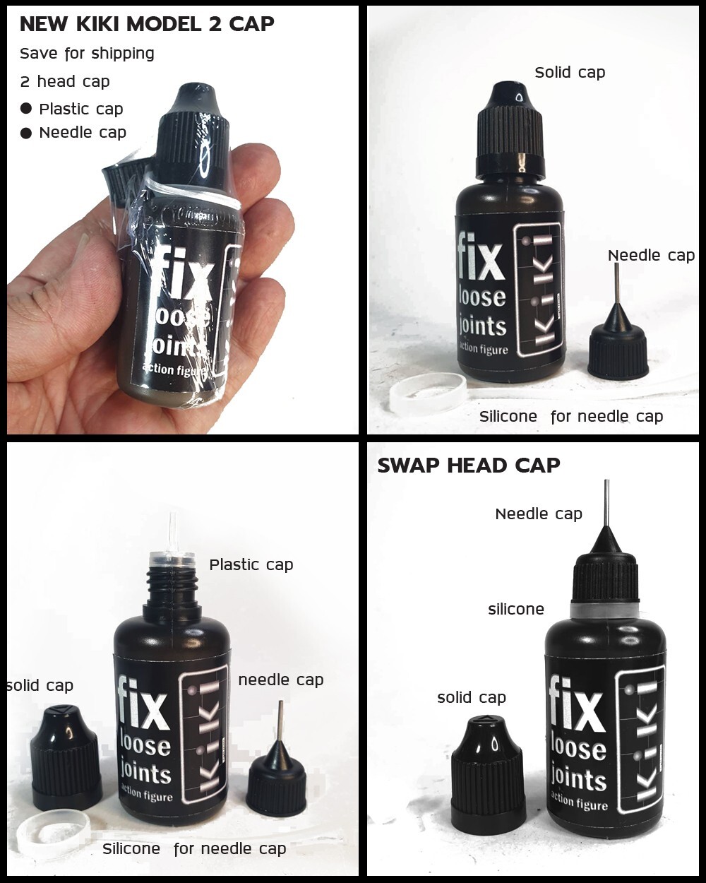 fix loose joints action figures ( 30 ML ) by KiKi official
