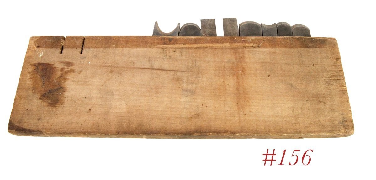 cutters irons STANLEY TOOLS 55 w box label Partial set