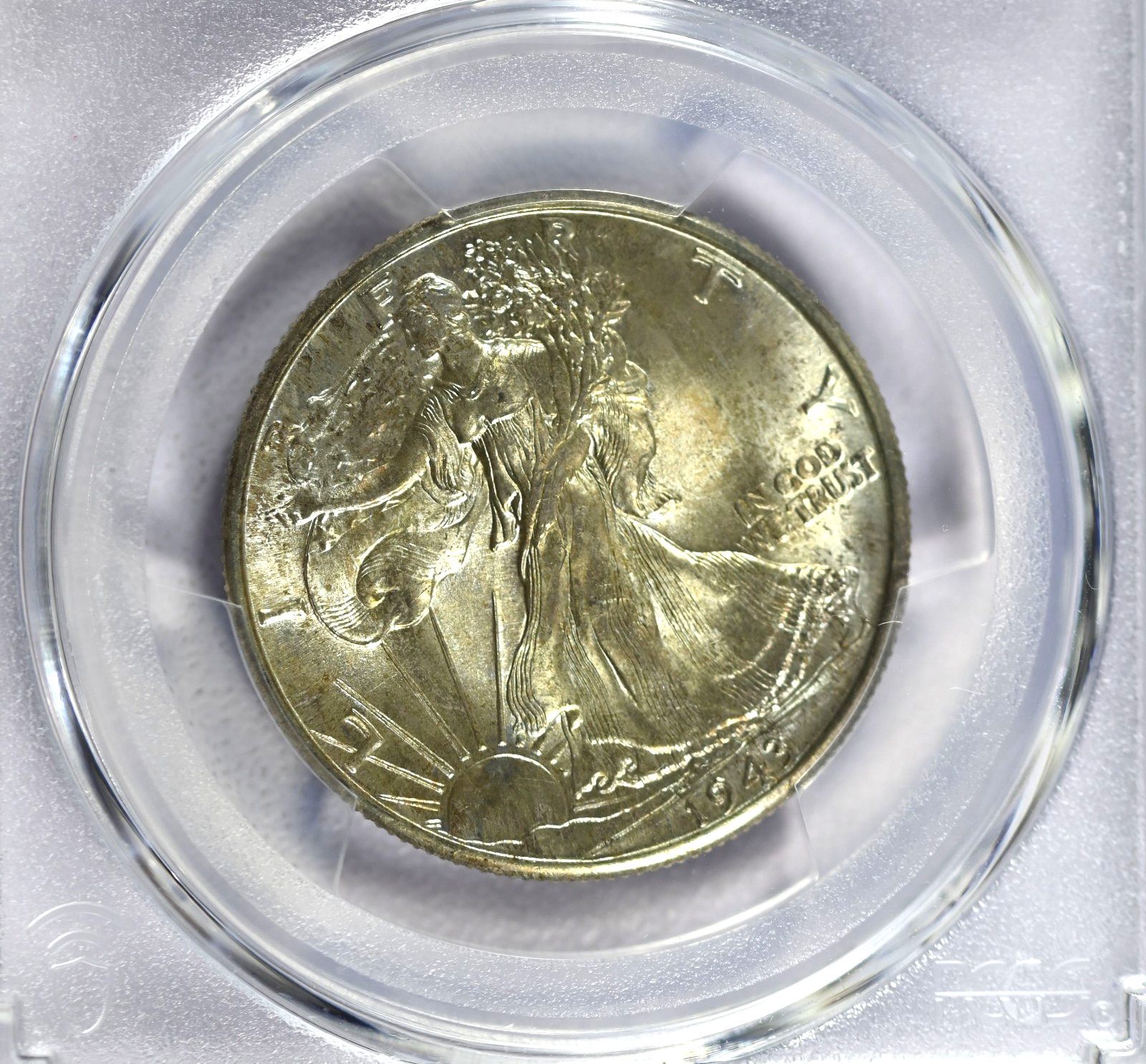 1943-D PCGS MS66+ Walking Liberty Silver Half