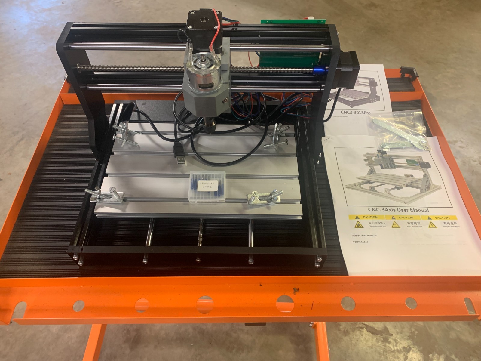 CNC3-3018 Pro Axis Laser Engraver - new out of box