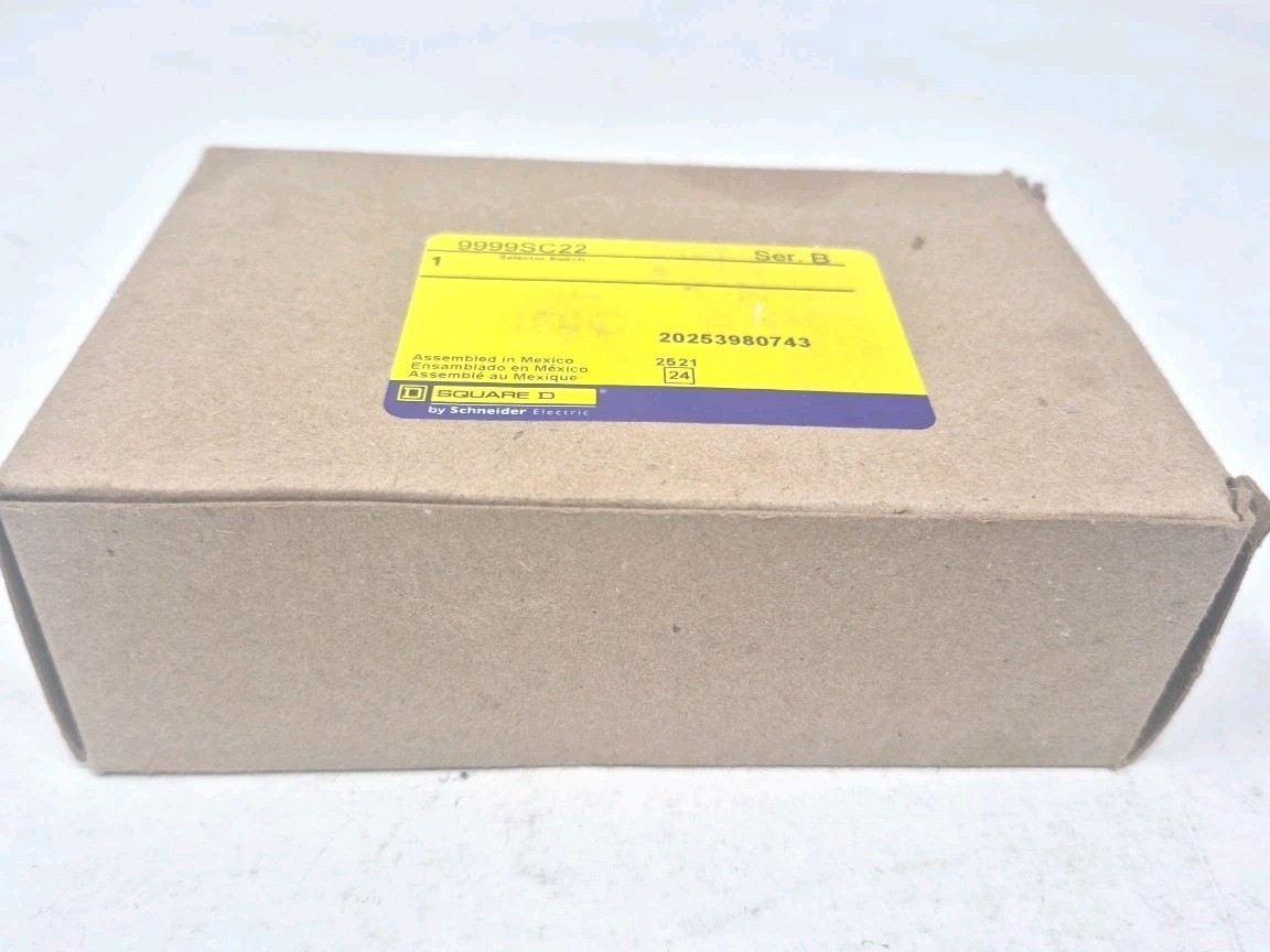 Square D 9999SC22 Selector Switch Ser. B - New Open Box